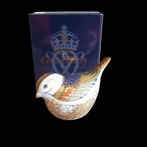 Royal crown derby paperweight - crown,