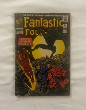 Fantastic Four #52 - First Appearance Of Black Panther!