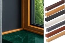 2.5m uPVC 14mm Quadrant Trim