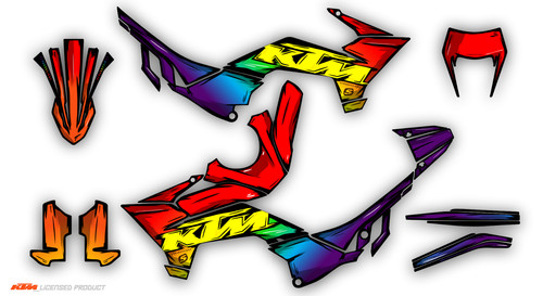 Graphics kit ktm - ktm, smc