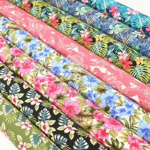Summer tropical floral prints - tropical,