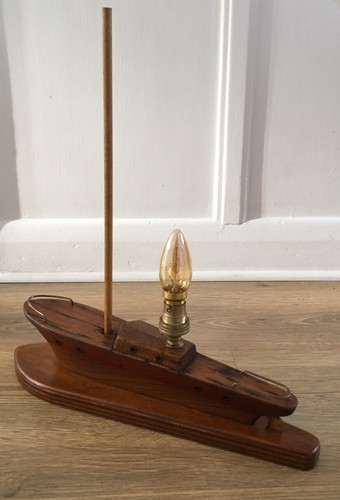 Vintage wooden yacht - wooden,