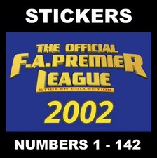 Merlin Premier League 2002 Football Stickers #1 - 142