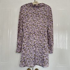Zara Lilac/ Pink Mini Dress