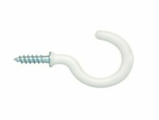 CUP/ HOOKS PVC WHITE (25MM)