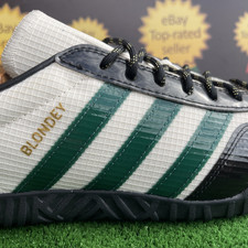 Blondey McCoy X Adidas A.B. Gazelle Indoor Black,Green,Chalk White Trainers UK 9