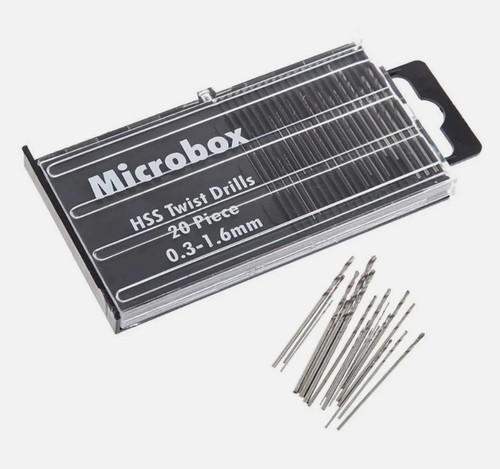Hss mini drill bits 20pcs - hss,