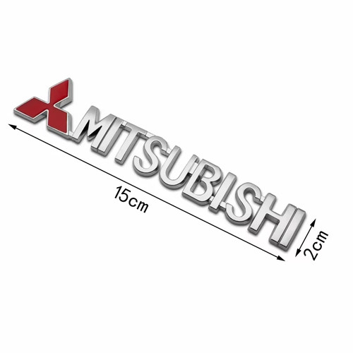 Mitsubishi rear boot emblem - rear/boot,