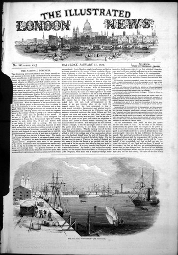 Old antique print - antique, new