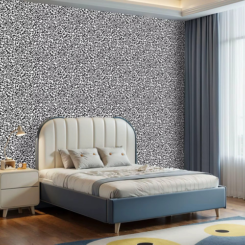Leopard print beige wallpaper - print,