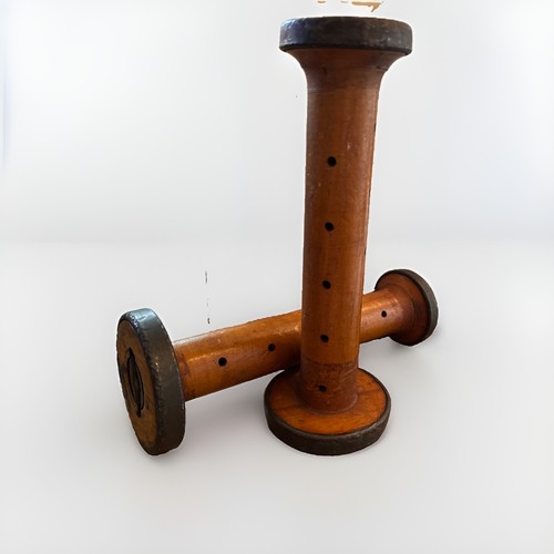Vintage wooden textile - wooden, mill