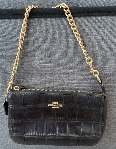 Coach nolita black croc - nolita, 19