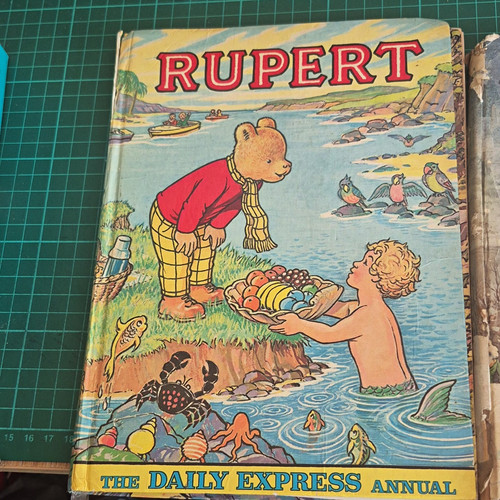 Rupert bear annuals 1967 - rupert, and