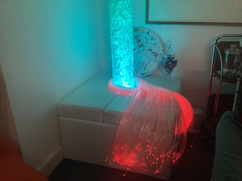 Bubble tube plinth seat - tube,,
