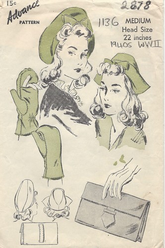 1940s ww2 vintage sewing - ww2,