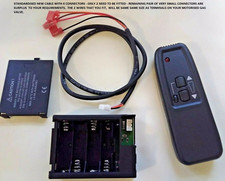 Wonderfire Excel Gas Fire Remote Control and Receiver battery box set  SEE VIDEO