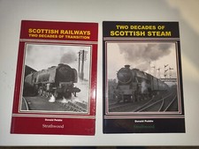 Scottish Railways / Scottish Steam 2 books. Strathwood Great Condition. 