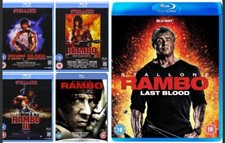 RAMBO 1-5 BLU RAY COMPLETE