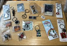 Keyring Bundle 16 Keyrings & Bottle Opener Trolley Token Dog Keyrings 17 Pieces