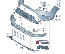 SEAT ATECA KH7 Front Bumper