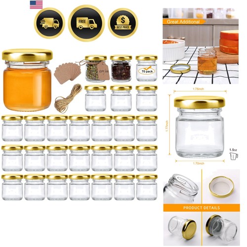 5oz mini glass - 1.5oz, jars