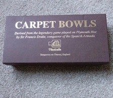 Nauticalia Drakes Carpet Bowls Set Boxed in original box