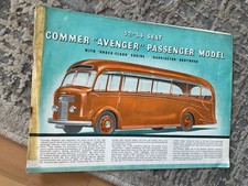 COMMER AVENGER PASSENGER MODEL BROCHURE .   1950