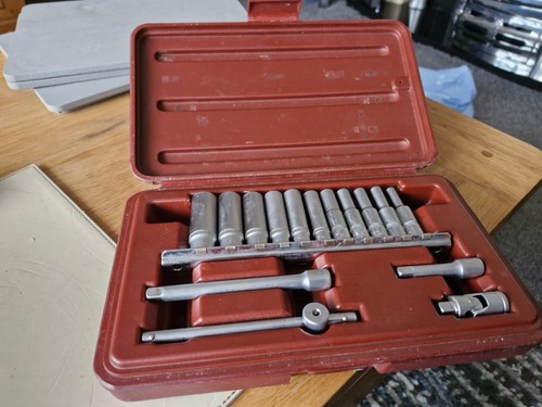 Inch socket set shallow - socket,