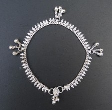 Silver Coloured Anklet Indian