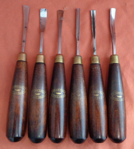 Vintage crown tools wood - vintage,