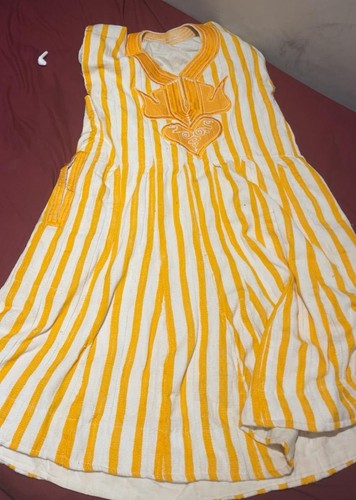 African hand made smock - hand,