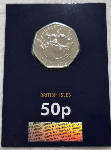 2020 50p coin christmas santa - 50p,