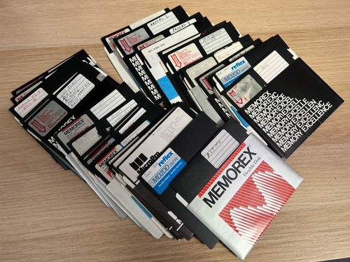 Dsdd floppy disks - 5.25”,
