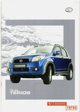 Daihatsu Terios 2006-07 UK Market Sales Brochure 1.5 S SX SE