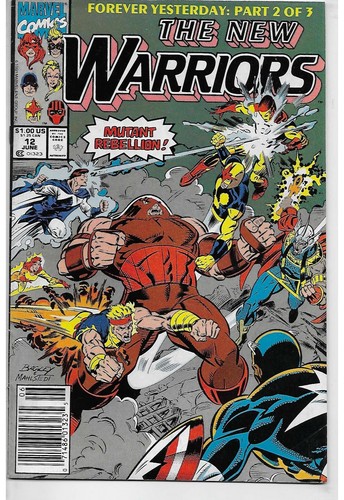 New warriors - #12, (1991)