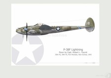 Warhead Illustrated P-38F