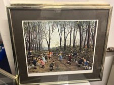 Framed Tom Dodson Signed Print - Nature Walk 