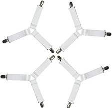 Alytimes 3 Clips Bed Corner Holder Bed Sheet Fasteners Mattress Cover Clips Heav