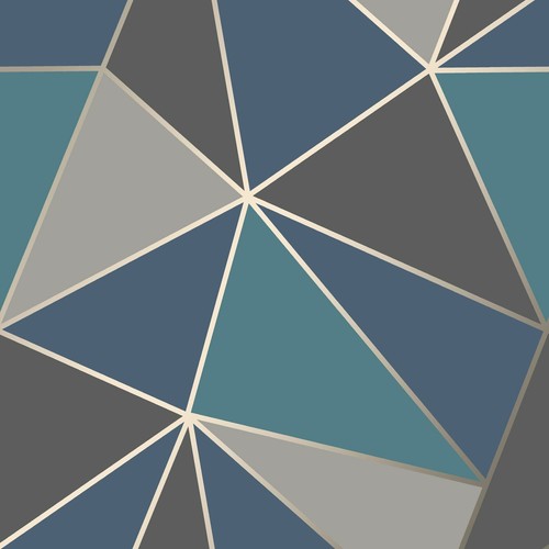 Geometric wallpaper rose - geometric,