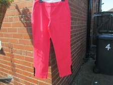 Boden Vibrant Pink 7/8 Trousers Size 12-ST