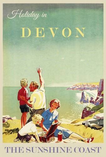 Devon england vintage seaside - devon,