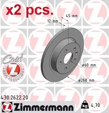 Pcs rear brake disc - rear,