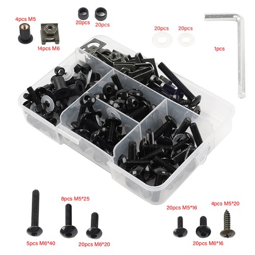 Screws fairing bolts kit - fairing, fit