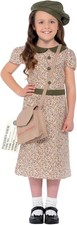 Smiffys Evacuee Girl Costume