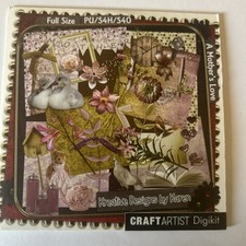 A Mothers Love - Serif Craft Artist Kreative Designs by Karen digikit CD Rom