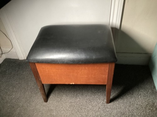 Vintage wooden sewing storage - wooden,