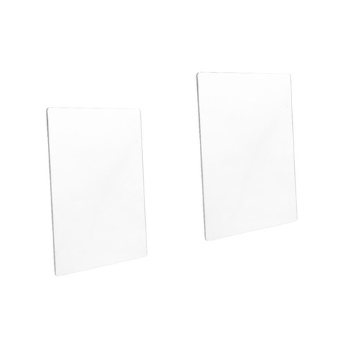 2pcs durable acrylic - acrylic, embossing