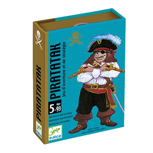 Djeco piratatak card game - djeco,