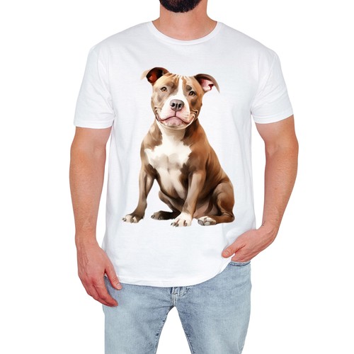 Cute pit bull - cute, mens