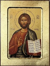Jesus christ pantocrator - jesus, icon-